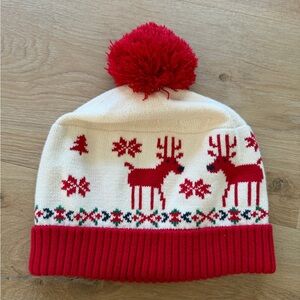 Hanna Andersson Cozy Sweaterknit Cap in color Dear Deer